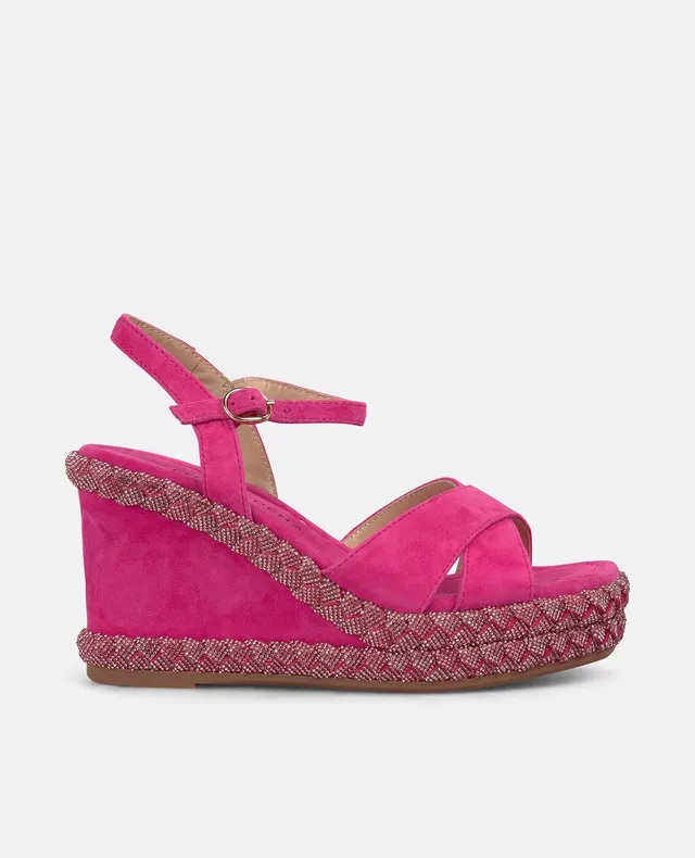 alma-en-pena-keilsandale-fuchsia-perlen-strass-9-8-cm image 1