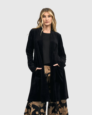alembika-velvet-smoking-jacket-black-eleganter-samt-blazer image 5