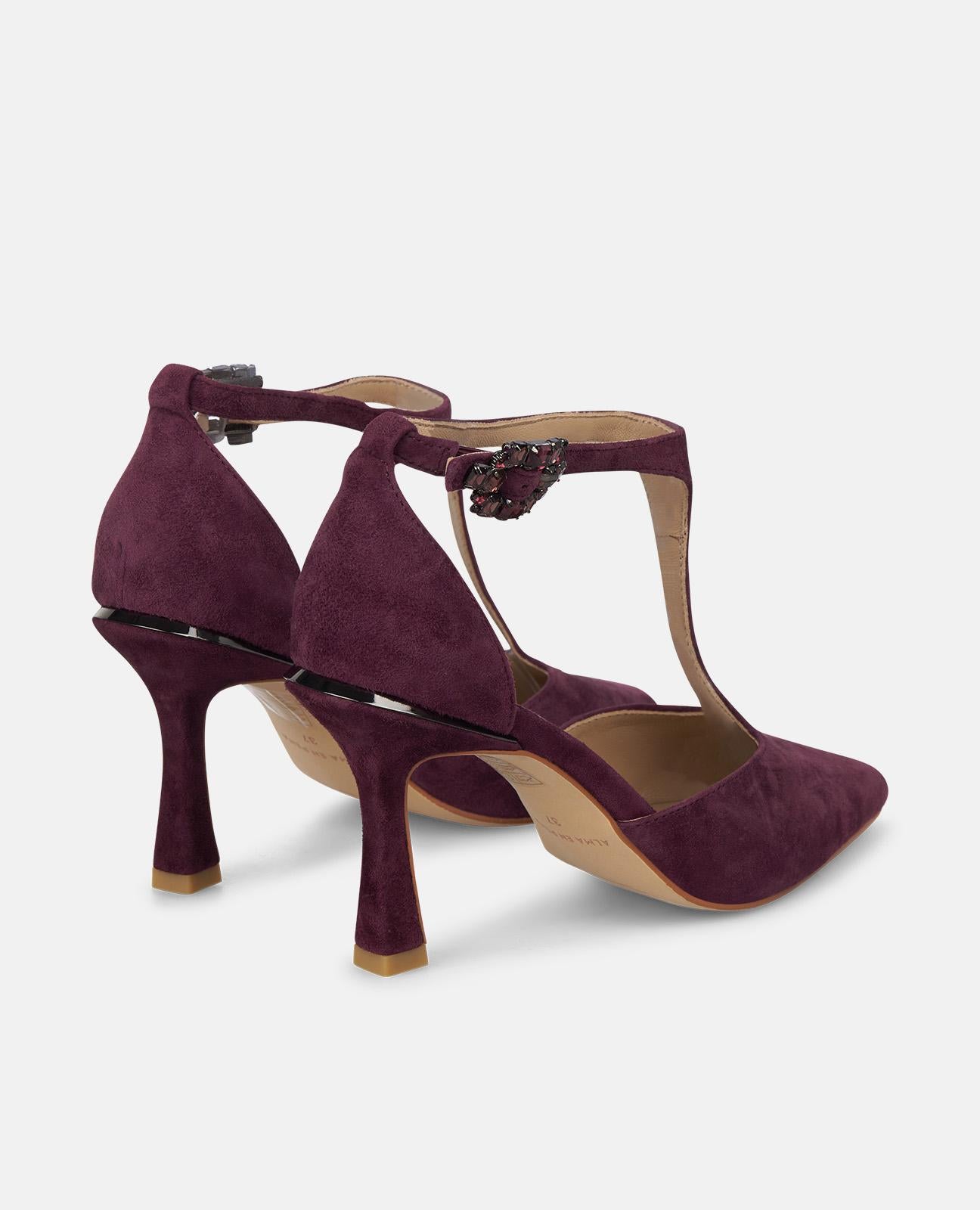 alma-en-pena-jewel-buckle-sharp-pumps-bordeaux-9-cm image 3