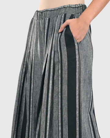 alembika-melange-palazzo-crop-pants-stripe-leinen-culotte-gestreift image 4