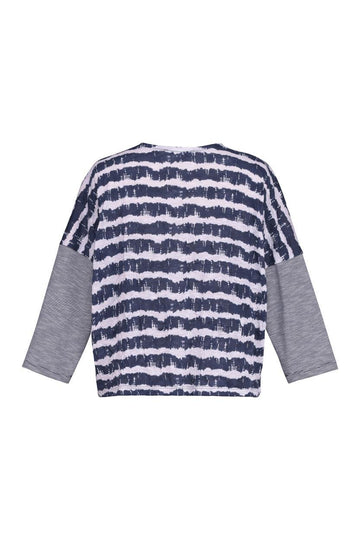alembika-duet-crinkle-cardigan-sj416n-navy-damen-cardigan image 7