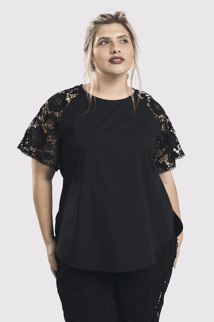 alembika-exquisite-raglan-top-schwarz-baumwoll-top-mit-spitzen-rmeln image 1