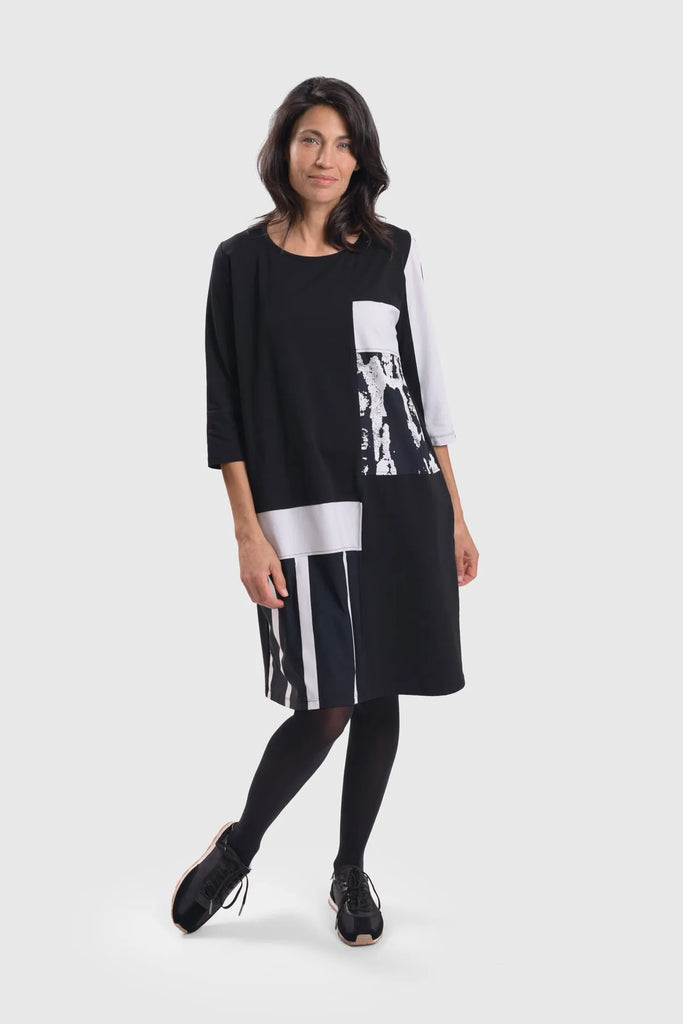 alembika-tekbika-graffiti-dress-damen-jerseykleid image 1