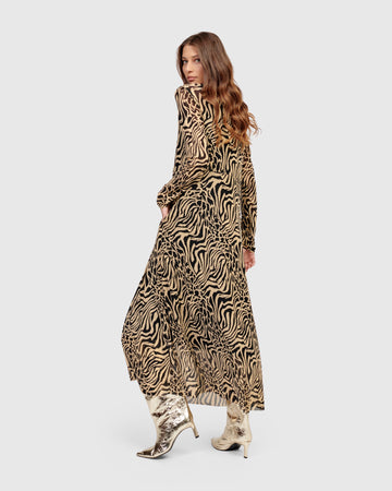 alembika-derby-maxi-kleid-zebra-mesh image 7