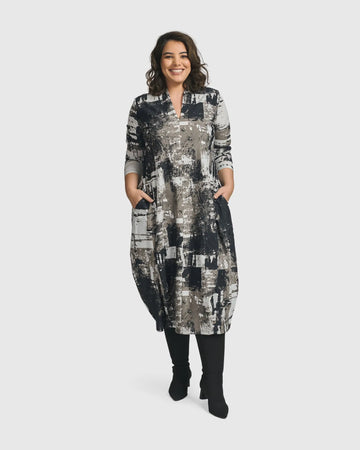 alembika-digi-cocoon-kleid-marble image 3