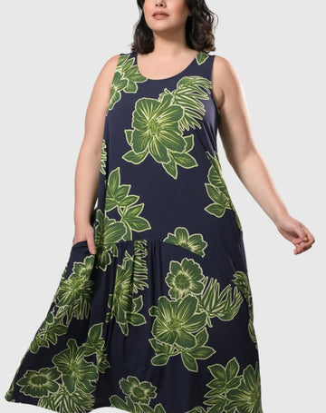 alembika-aloha-maxikleid-7sd150r-royal-green-rmellos image 4