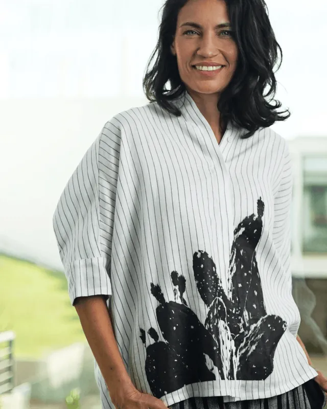 alembika-cactus-button-down-hemd-wei-leinen image 1