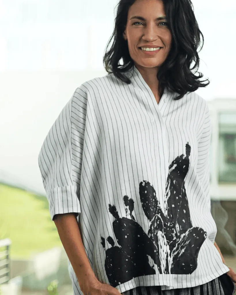 alembika-cactus-button-down-hemd-wei-leinen image 1