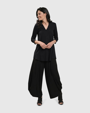 alembika-essential-v-neck-tunika-lange-tunika-mit-3-4-arm image 6