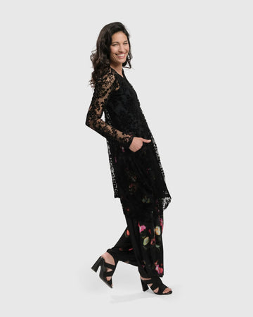 alembika-racey-lacey-button-down-tunika-lace-schwarz image 5