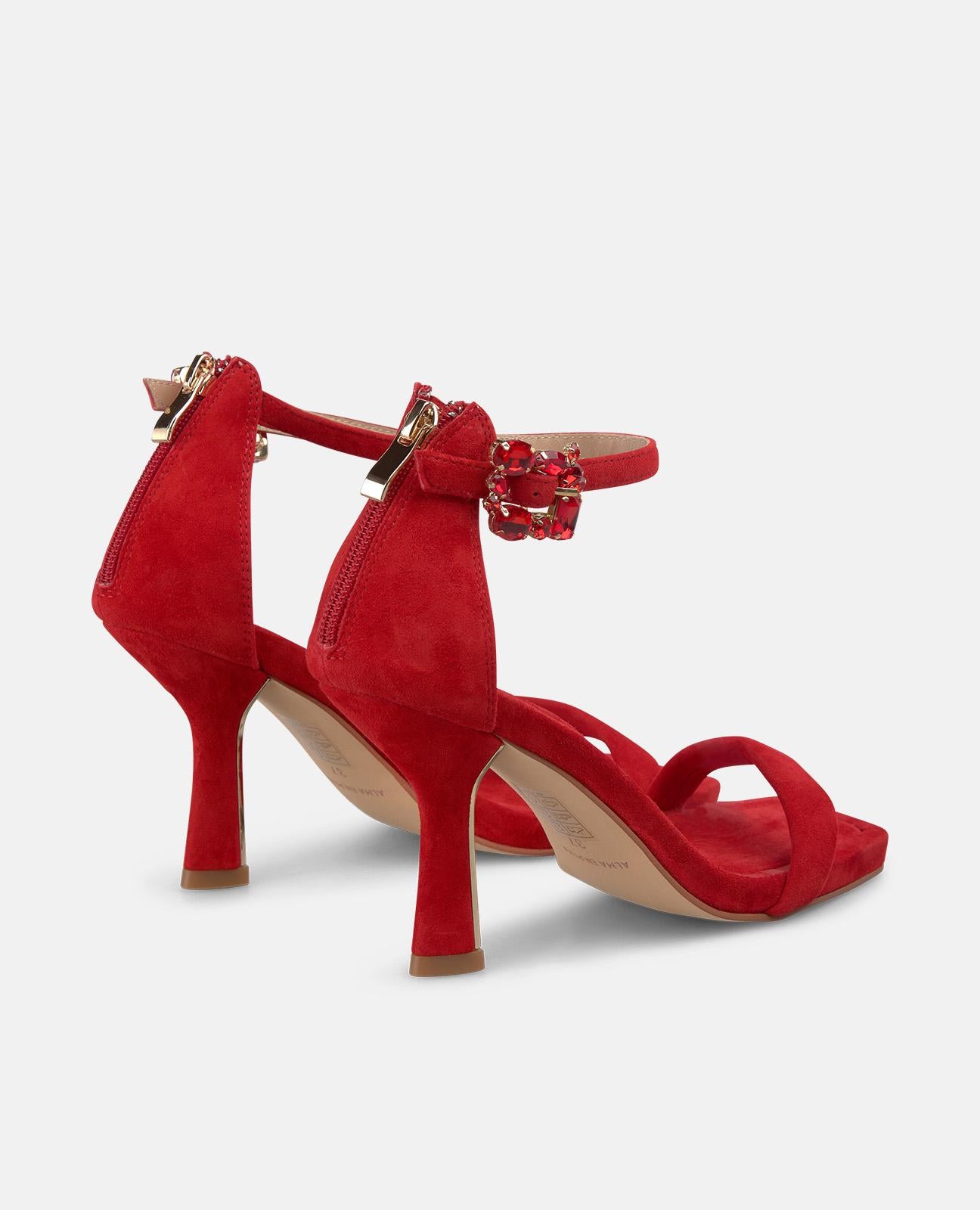 alma-en-pena-metallic-sandalette-rot-9-cm-stiletto-eckig image 3