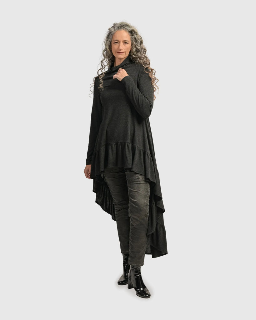alembika-urban-hi-lo-katniss-top-tunika-charcoal image 1