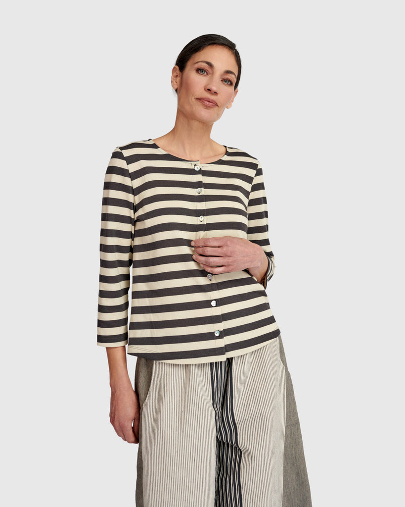 alembika-urban-rally-stripes-cardi-cream image 1
