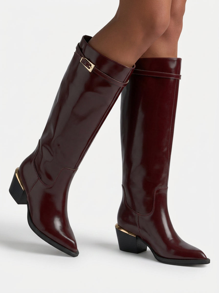 alma-en-pena-nappa-leder-stiefel-bordeaux-6-cm image 5