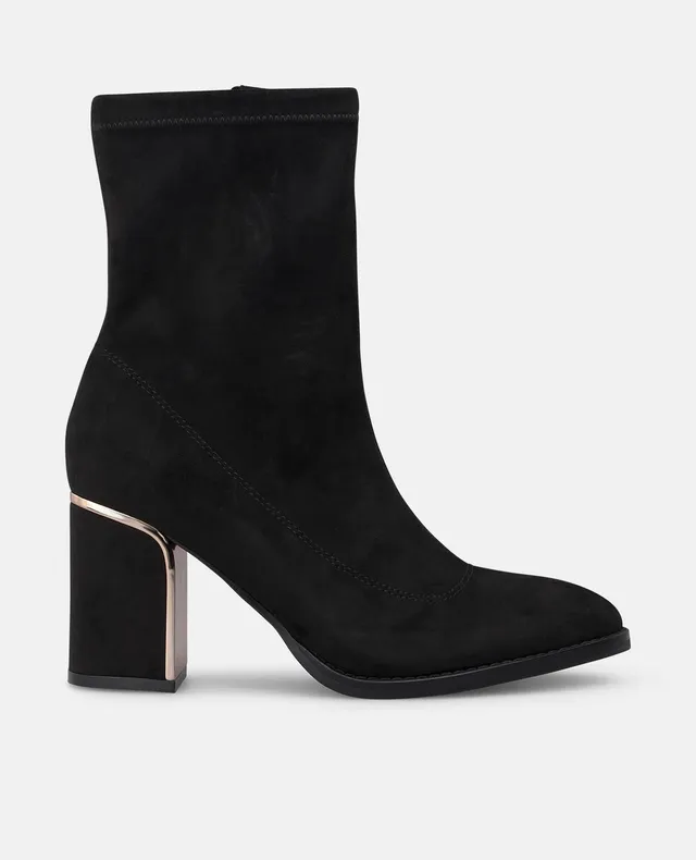 alma-en-pena-stiefelette-mit-blockabsatz-8-cm-schwarz image 1