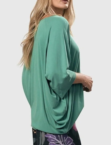 alembika-essential-favorite-cupro-blouson-top-seafoam image 3