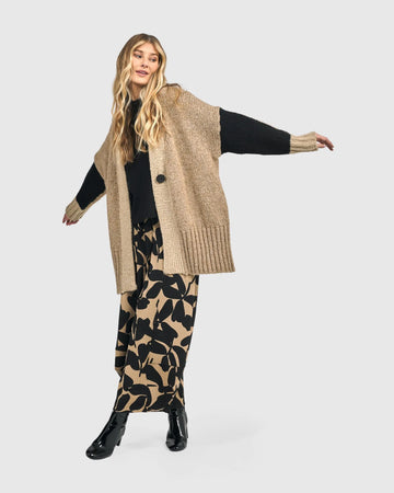 alembika-beatnik-oversized-cardigan-sand image 5
