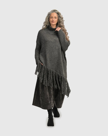alembika-urban-turtleneck-tunic-top-grey-stricktunika image 7