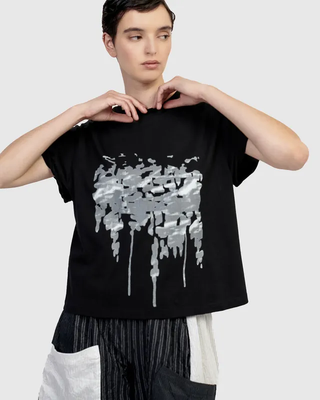 alembika-urban-splatter-t-shirt-schwarz image 1