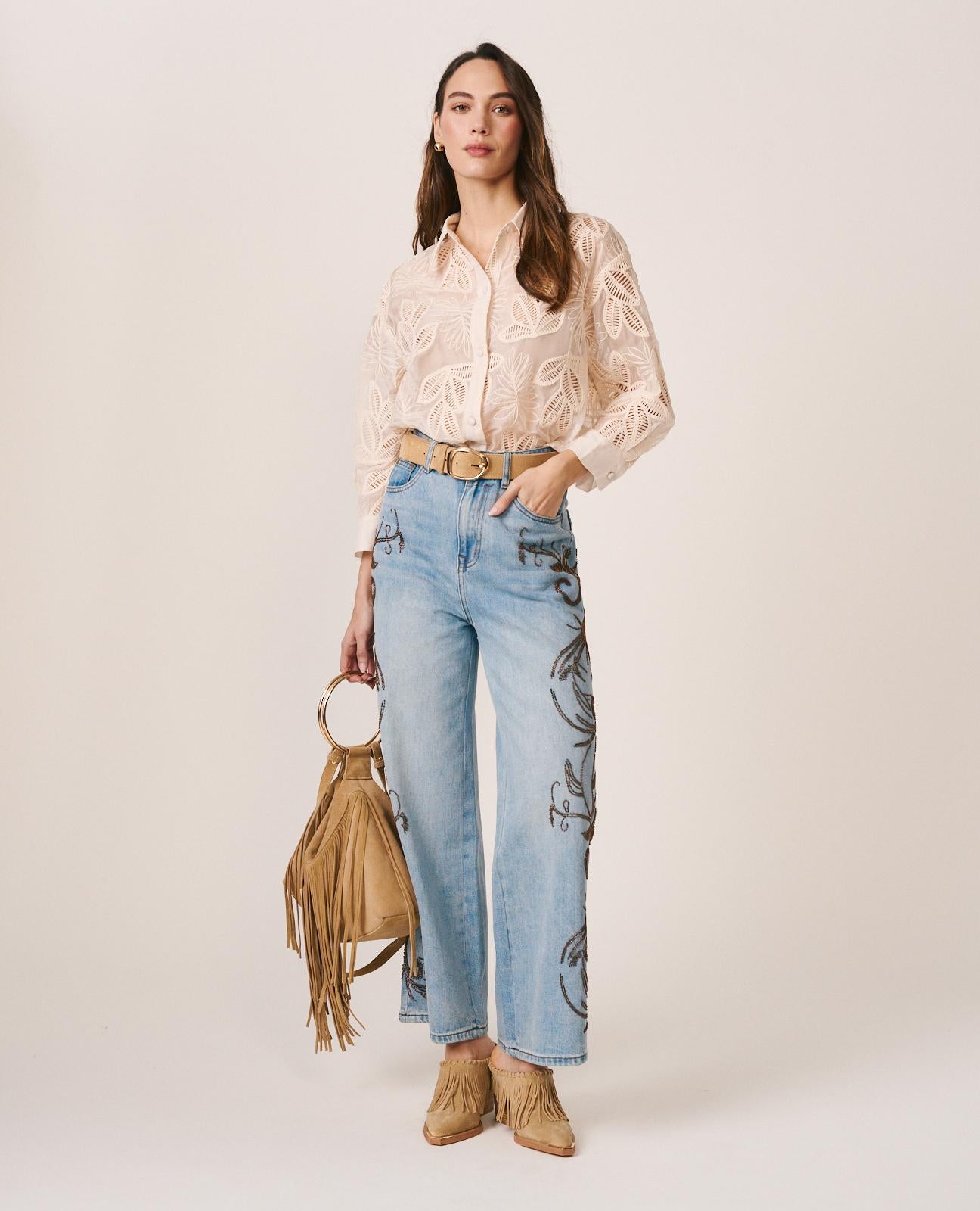 alma-en-pena-alfa-63220-chiffon-bluse-wei-stickerei-s image 2