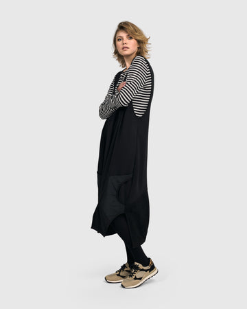 alembika-urban-arca-rmelloses-kleid-damen-schwarz image 8