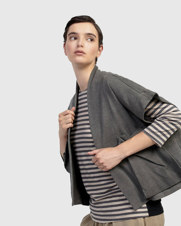 alembika-urban-sydney-pockets-jacke-grey image 3