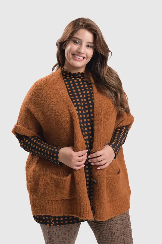 alembika-signature-kurzarm-pullover-honey-woll-strick image 1