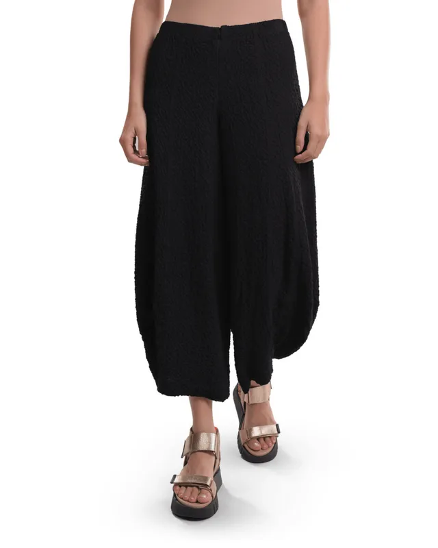 alembika-front-zip-punto-hose-schwarz image 1