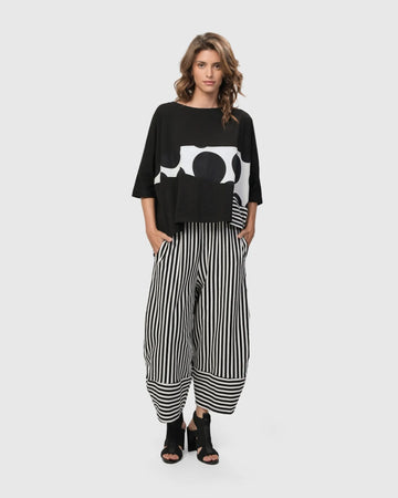 alembika-urban-rockefeller-dots-boxy-tee-mono image 7