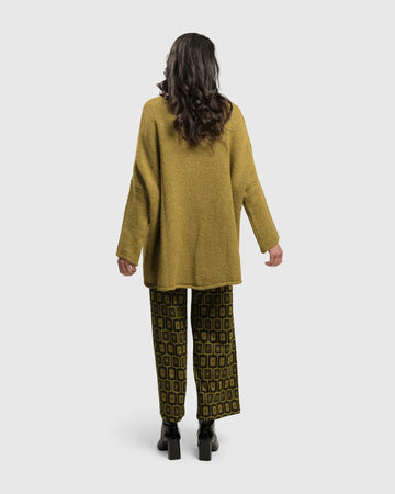 alembika-siesta-oversized-sweater-ochre-strickpullover image 5