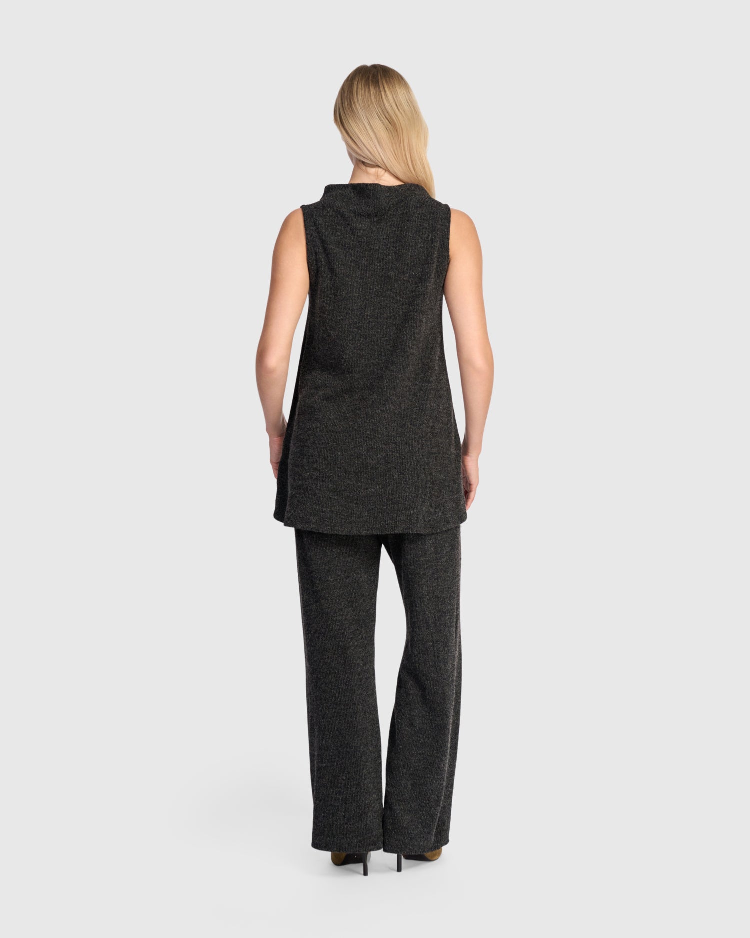 alembika-urban-marl-knit-sleeveless-tunic-shadow-damen-tunika image 4