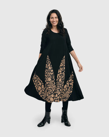 alembika-tekbika-flame-trapeze-kleid-desert image 3