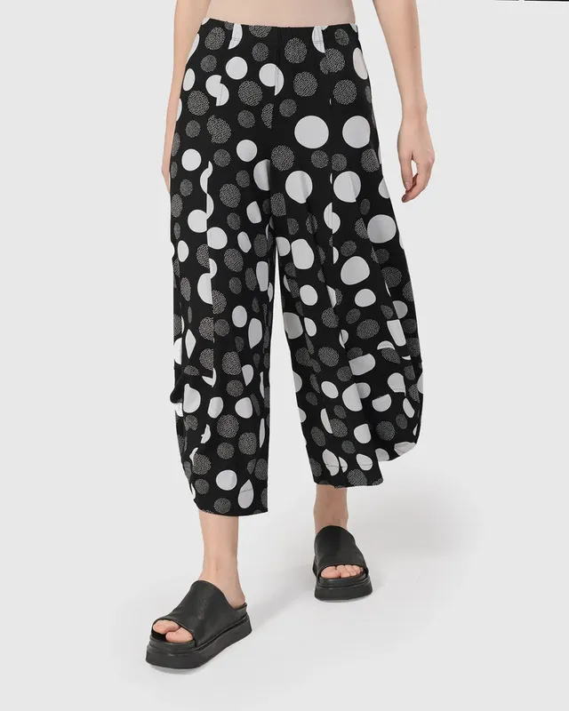 alembika-galaxy-punto-pants-circles-relaxed-strickhose image 1