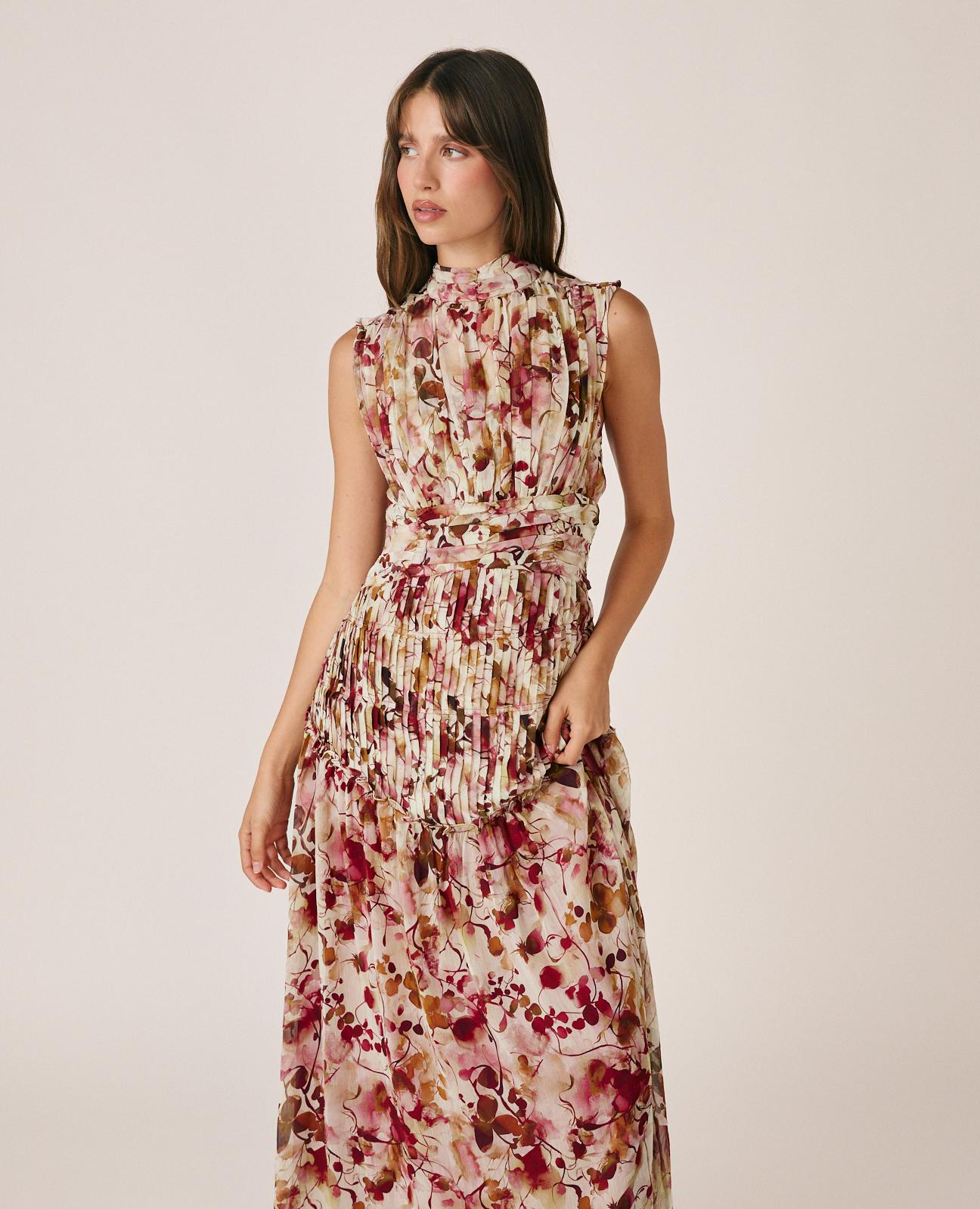 alma-en-pena-long-floral-dress-maxikleid-rosa image 4