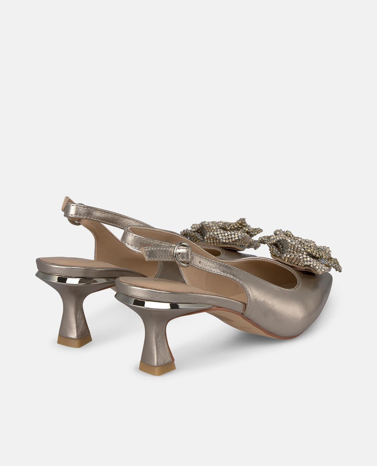 alma-en-pena-alfa-63608-slingpumps-bronze-leder-kittenabsatz-6-2-cm image 3