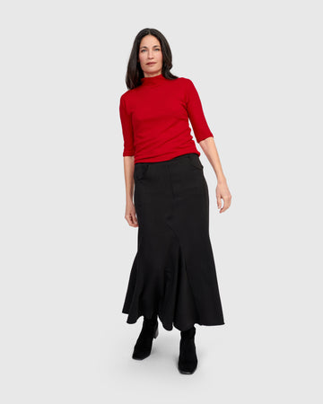 alembika-soft-knit-mockneck-tee-at707r-damen-shirt-rot image 3