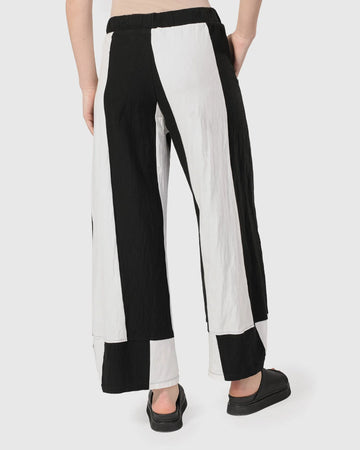 alembika-lina-stripe-lantern-hose-wei-schwarz image 4