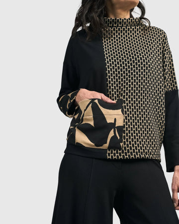 alembika-mirabelle-funnel-neck-top-mix image 2