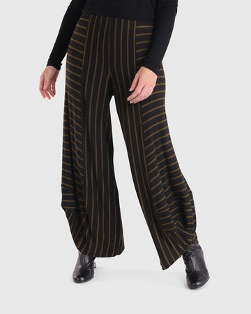 alembika-rib-stripe-punto-pants-damen-hose image 7