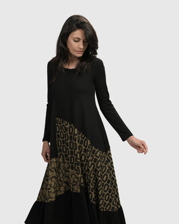 alembika-unstoppable-maxikleid-ochre image 3