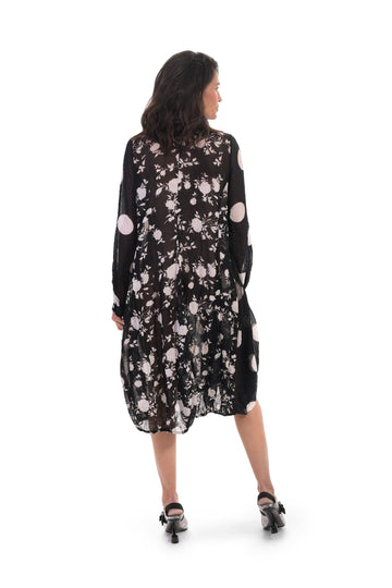 alembika-chiffon-wonderful-dress-multi-maxikleid image 2