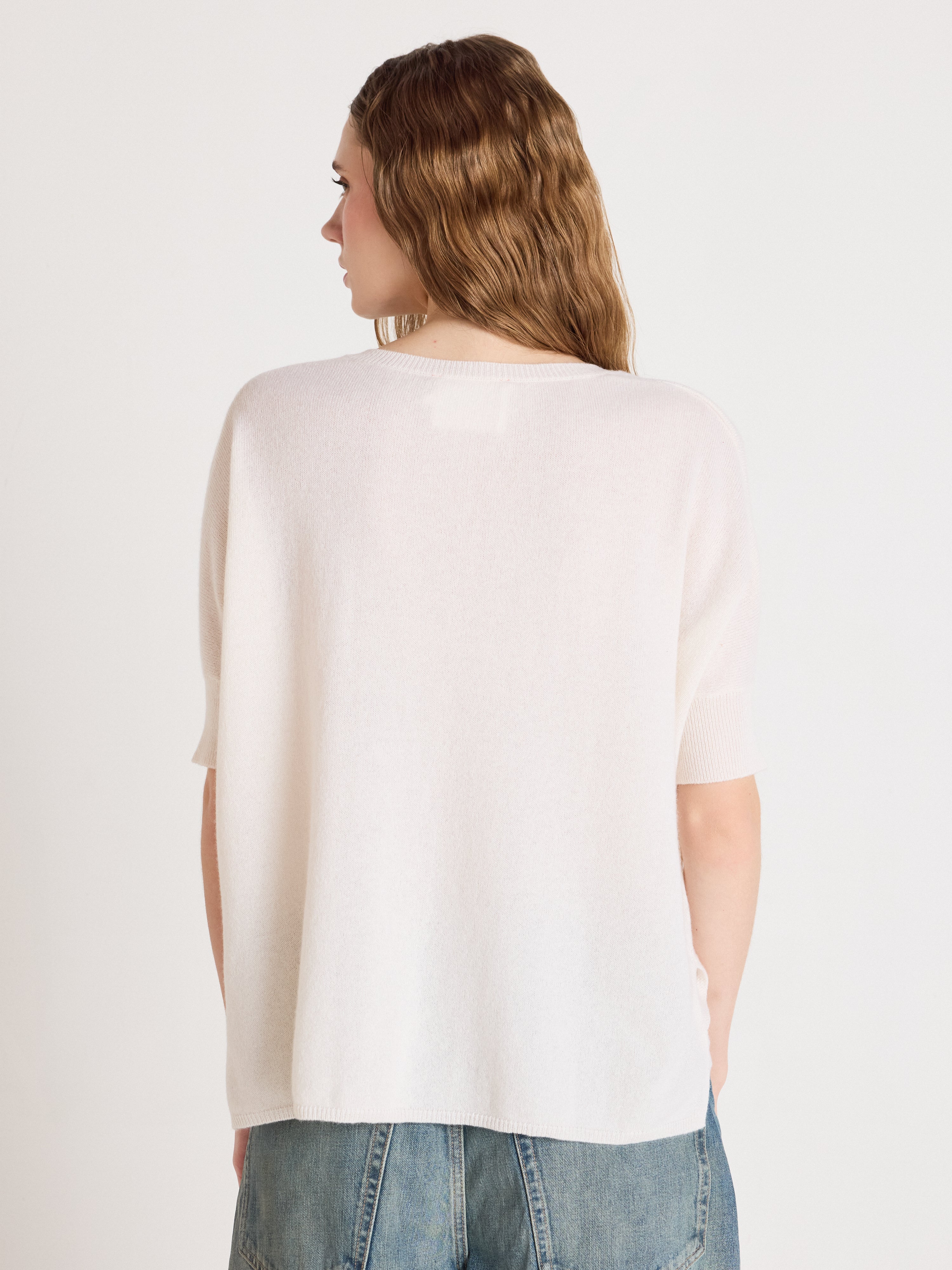 absolut-kate-poncho-pullover-v-ausschnitt-kaschmir-f-r-damen-creme image 5