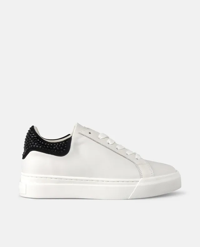 alma-en-pena-sneaker-mit-strass-details-und-1-cm-plateau-schwarz image 1