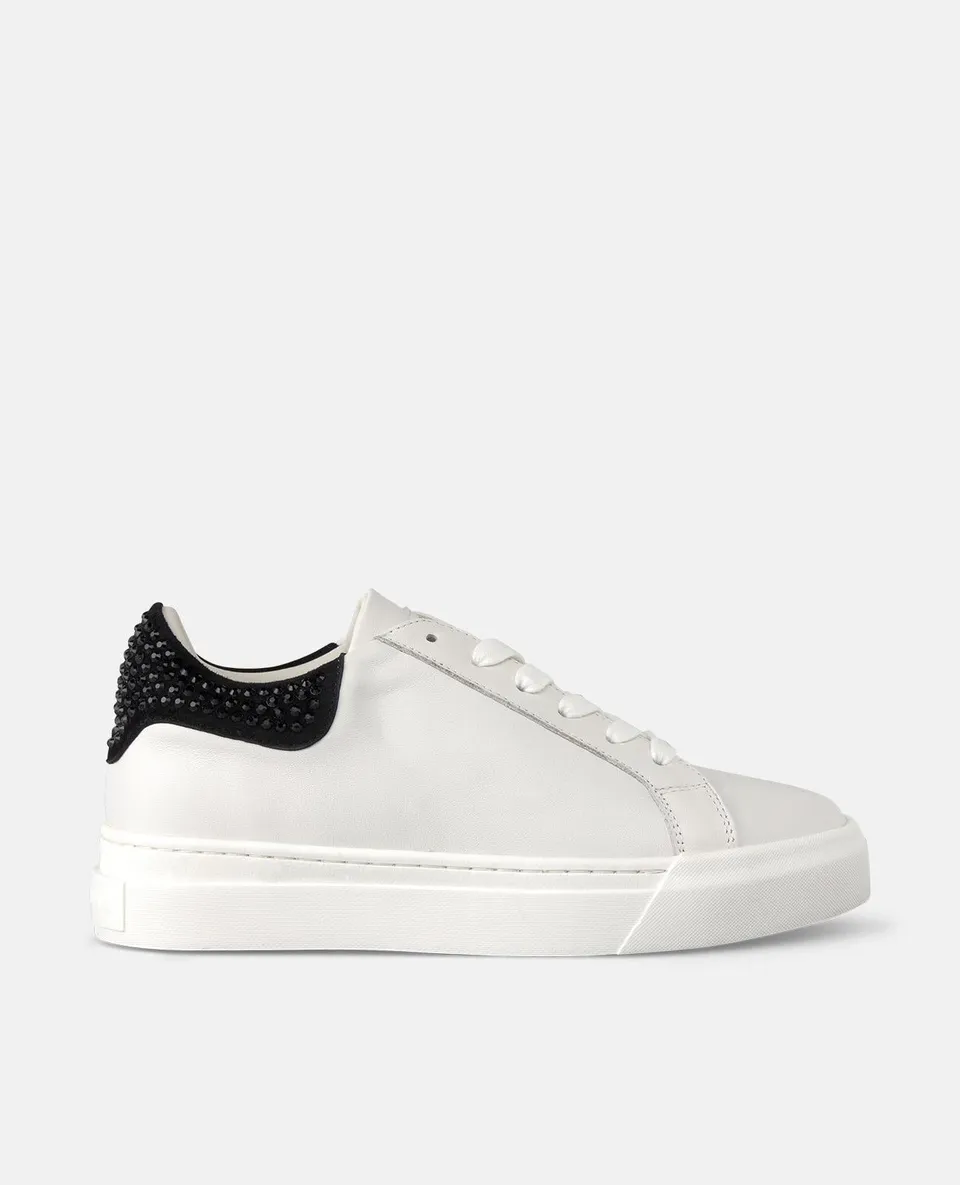 alma-en-pena-sneaker-mit-strass-details-und-1-cm-plateau-schwarz image 1