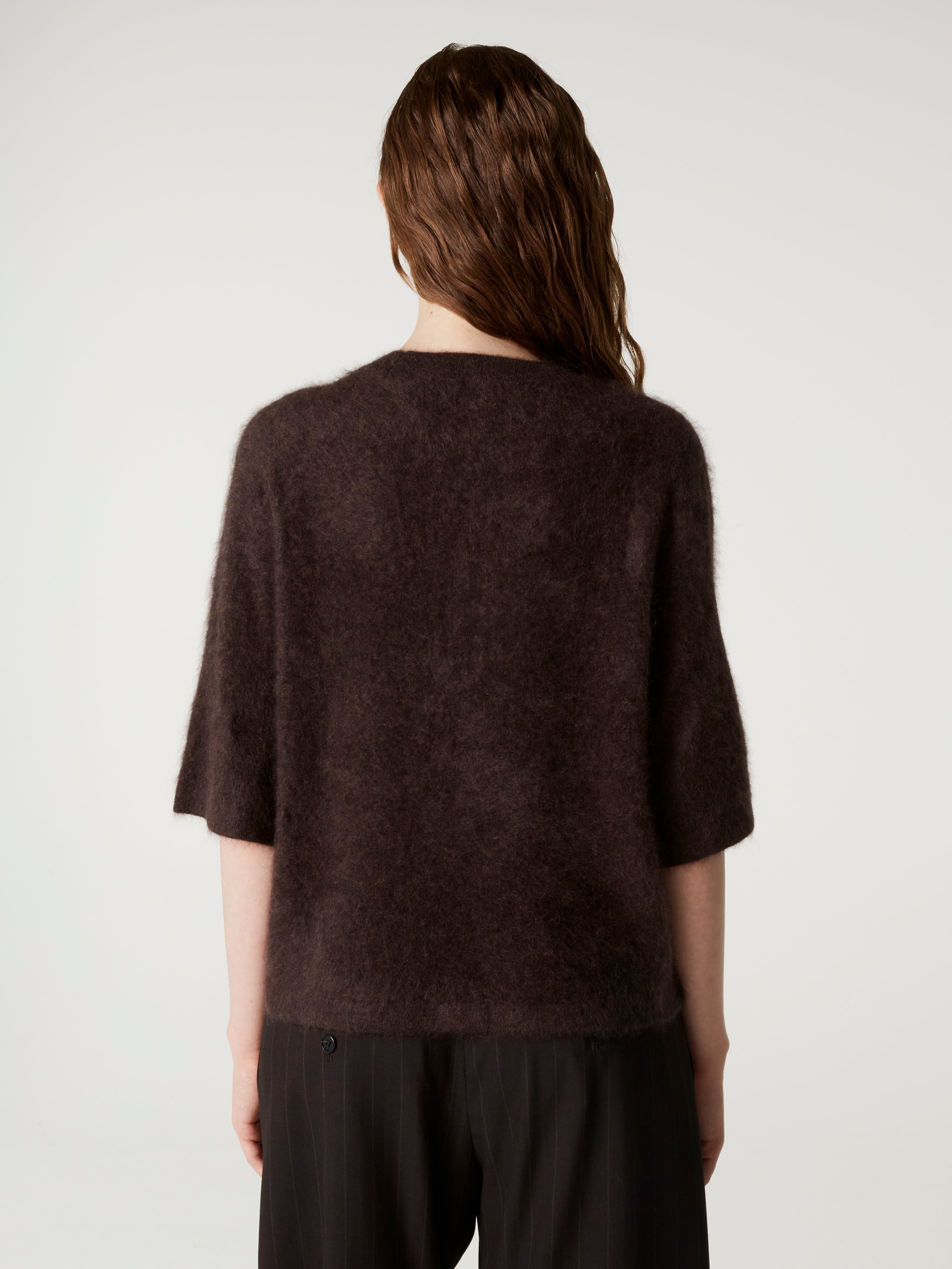 absolut-jenna-pullover-100-geb-rstetes-kaschmir-oversize-kurzarm-braun-brownie image 6
