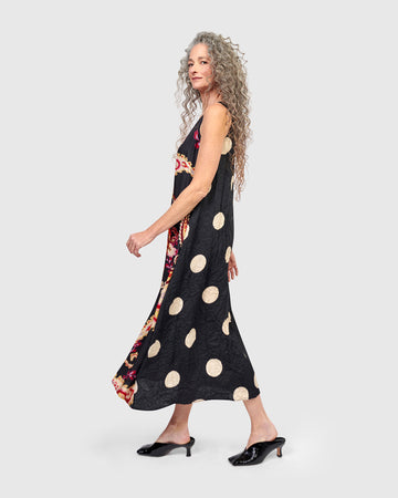 alembika-speakeasy-rmelloses-kleid-fiesta-damen-maxikleid image 8