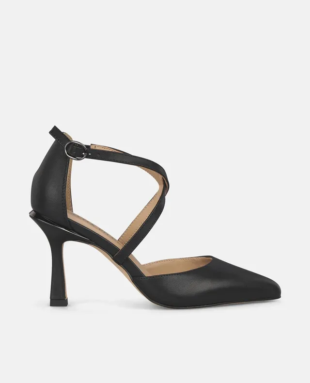 alma-en-pena-cross-pumps-mit-riemen-schwarz-9-cm-absatz image 1
