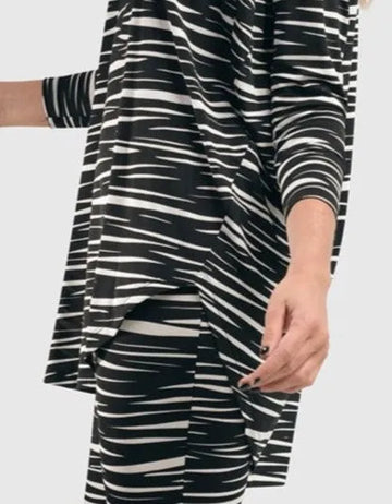 alembika-poe-curve-tunic-top-zebra-tunika-animal image 7