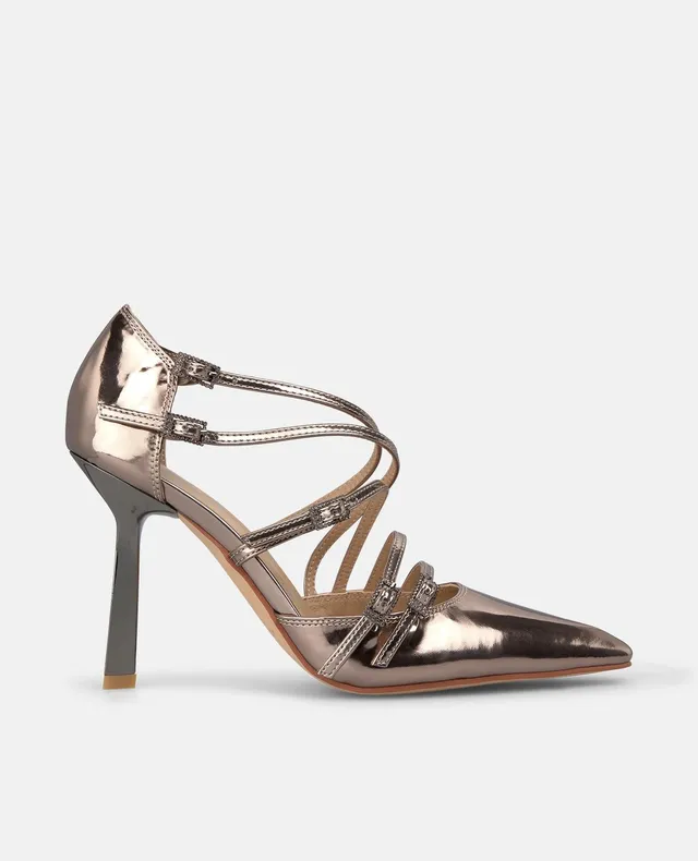 alma-en-pena-riemchen-pumps-silber-spitz-10-cm image 1