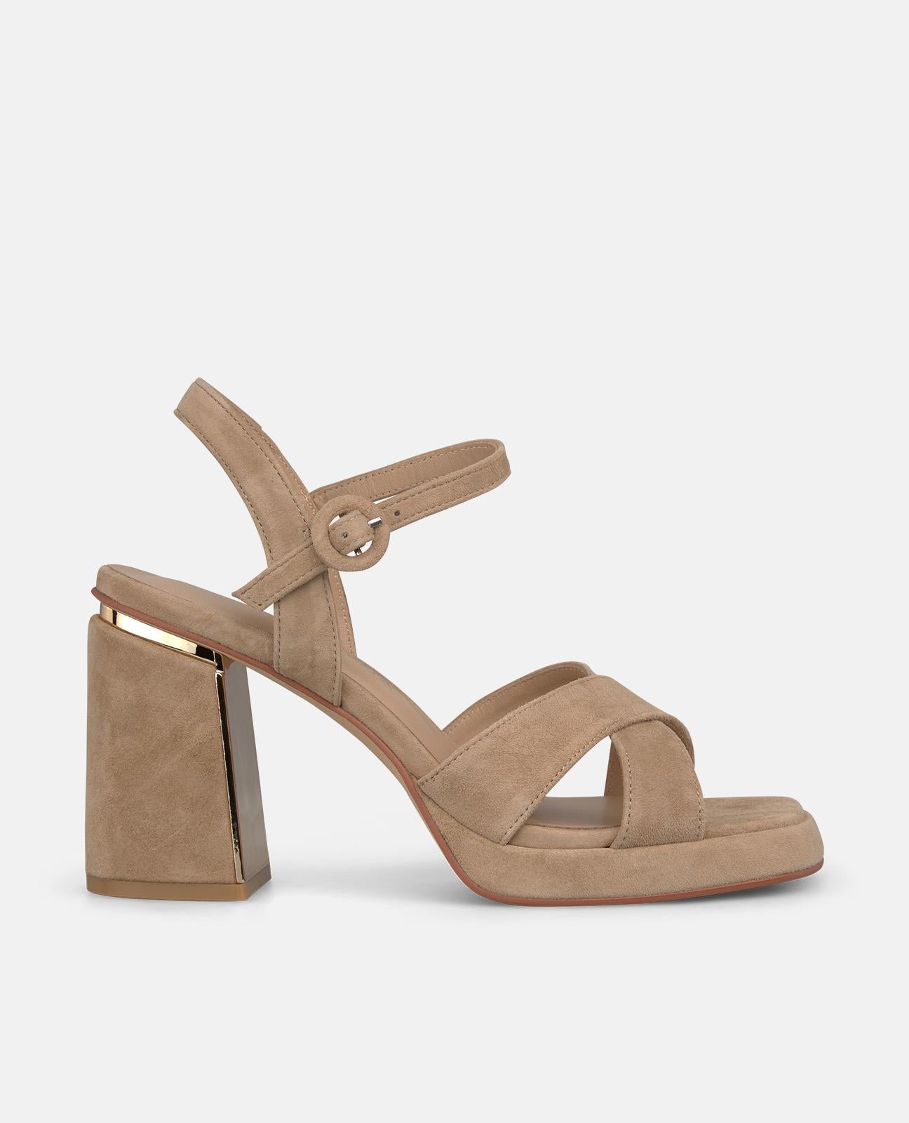 alma-en-pena-cross-strap-sandale-arena-8-5-cm image 1